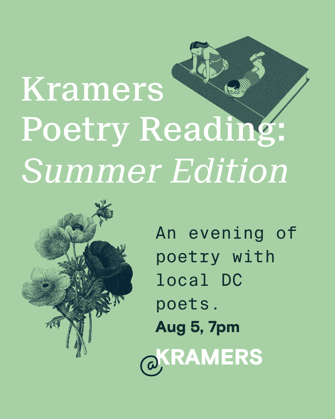 Kramers Poetry Reading Summer Edition