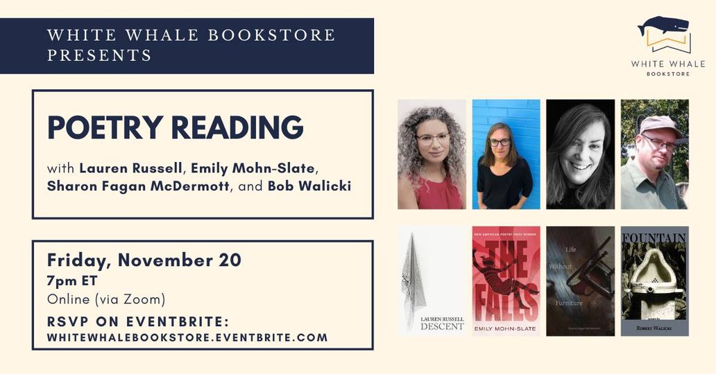White Whale Bookstore Presents: Russell, Slate, McDermott, Walicki